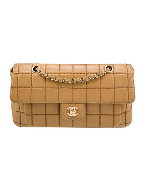 Chanel Chocolate Bar E/W Flap Bag 